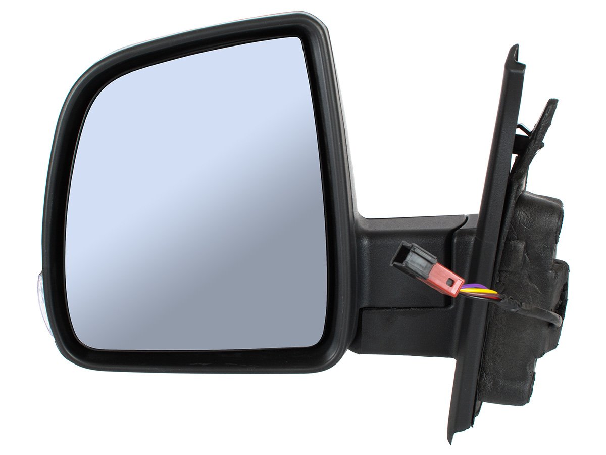 Opel Combo 2012 - Зовнішнє дзеркало з електропідігрівом, чорне, БЕЗ ДАТЧИКА, ліве
