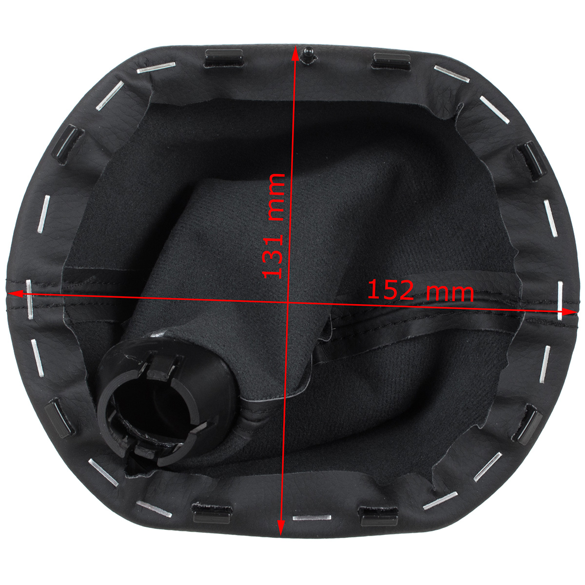 Kia Sportage III 10-15 BLACK Захист важеля КПП + рамка