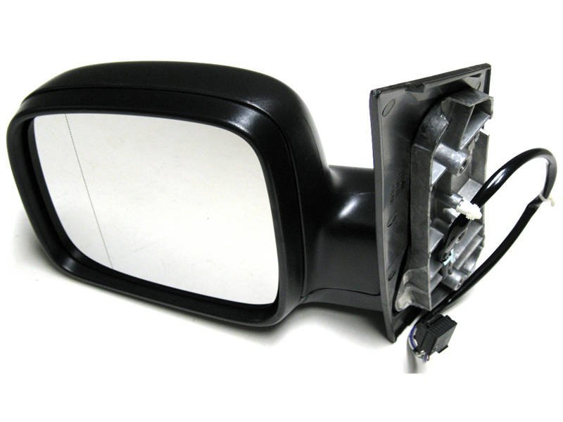 VW Caddy 04 - Зовнішнє дзеркало з електропідігрівом, ЧОРНЕ, ліве